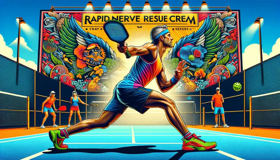 "Unlock Your Pickleball Potential: How Rapid Nerve Rescue Cream Revolutionizes Pain Relief for Players"