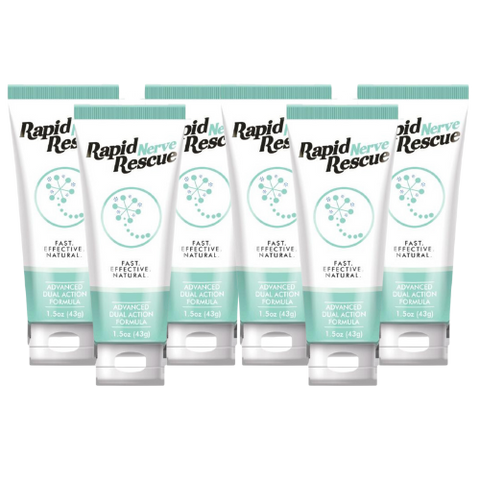 6 Bottle Pack HUGE SAVINGS - Rapid Nerve Rescue Cream